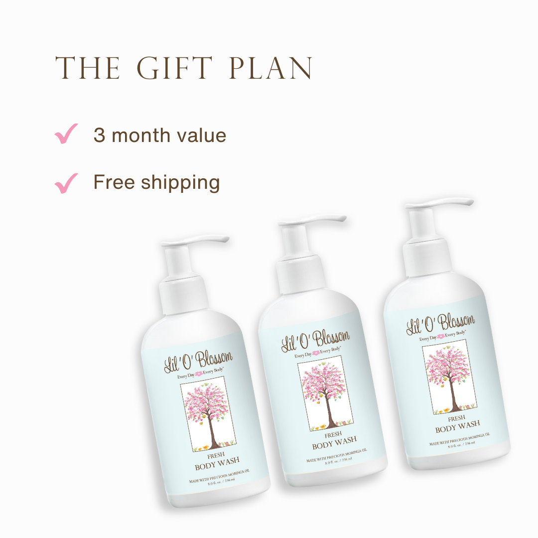 FRESH BODY WASH- "3-6-9 Month Gift Plan"