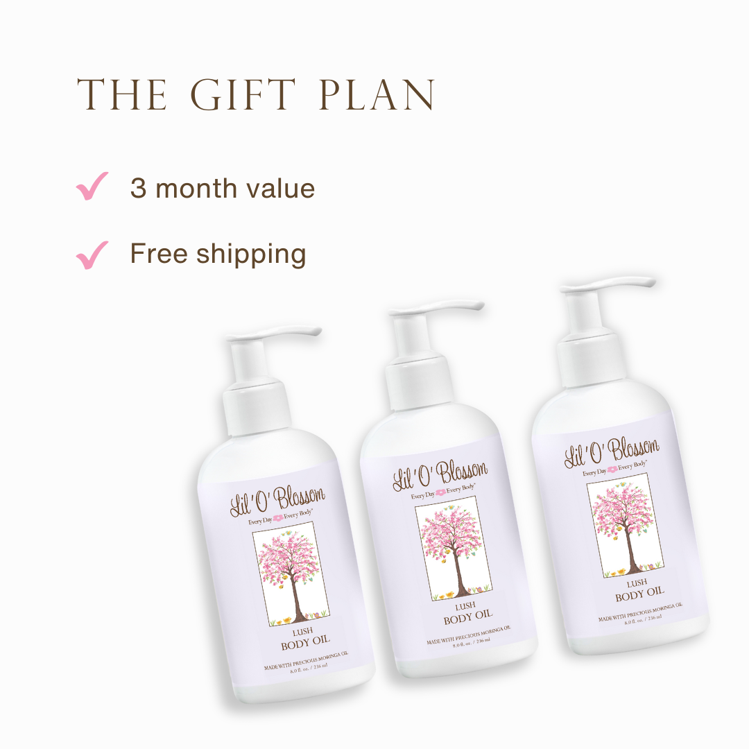 LUSH BODY OIL - "3-6-9 Month Gift Plan"