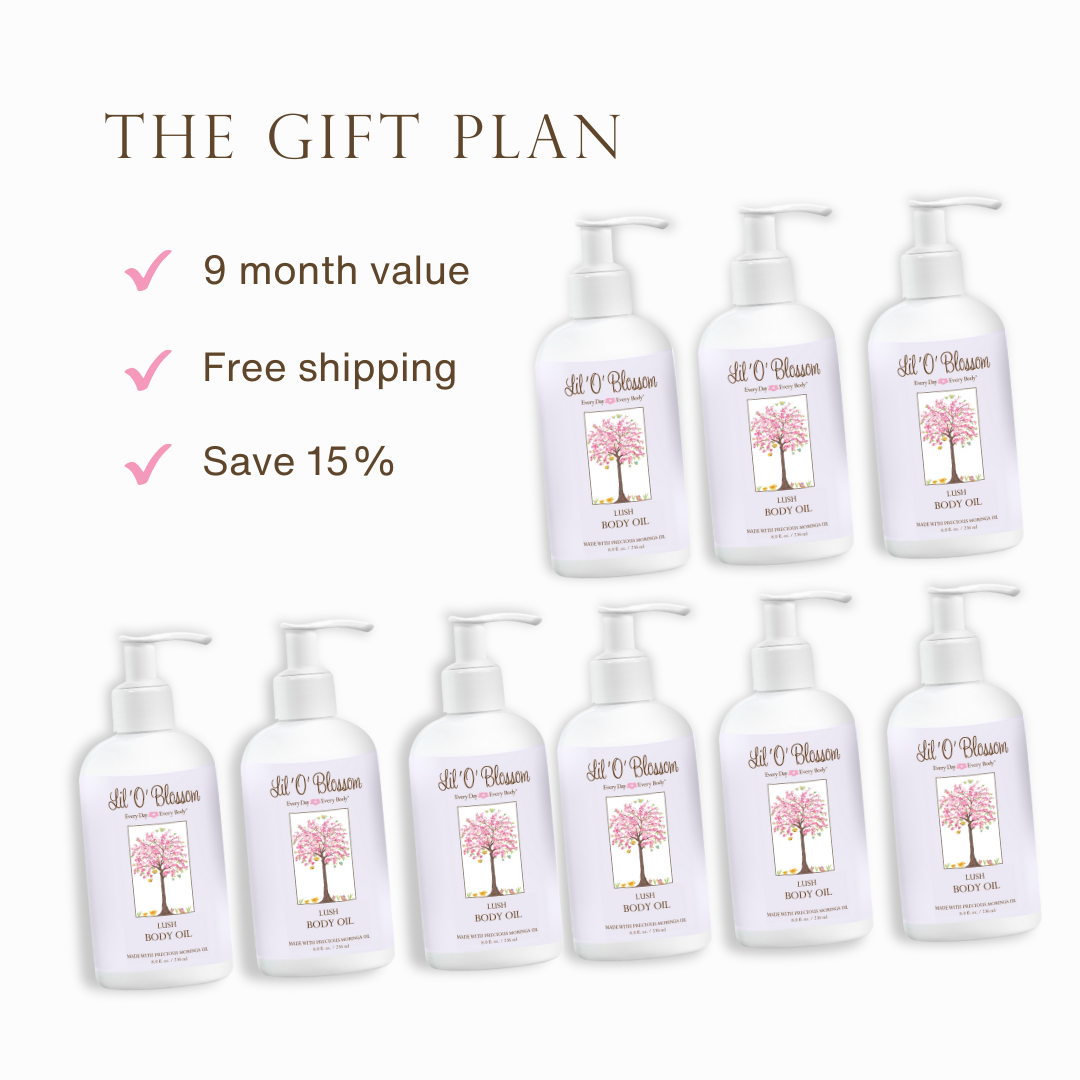 LUSH BODY OIL - "3-6-9 Month Gift Plan"