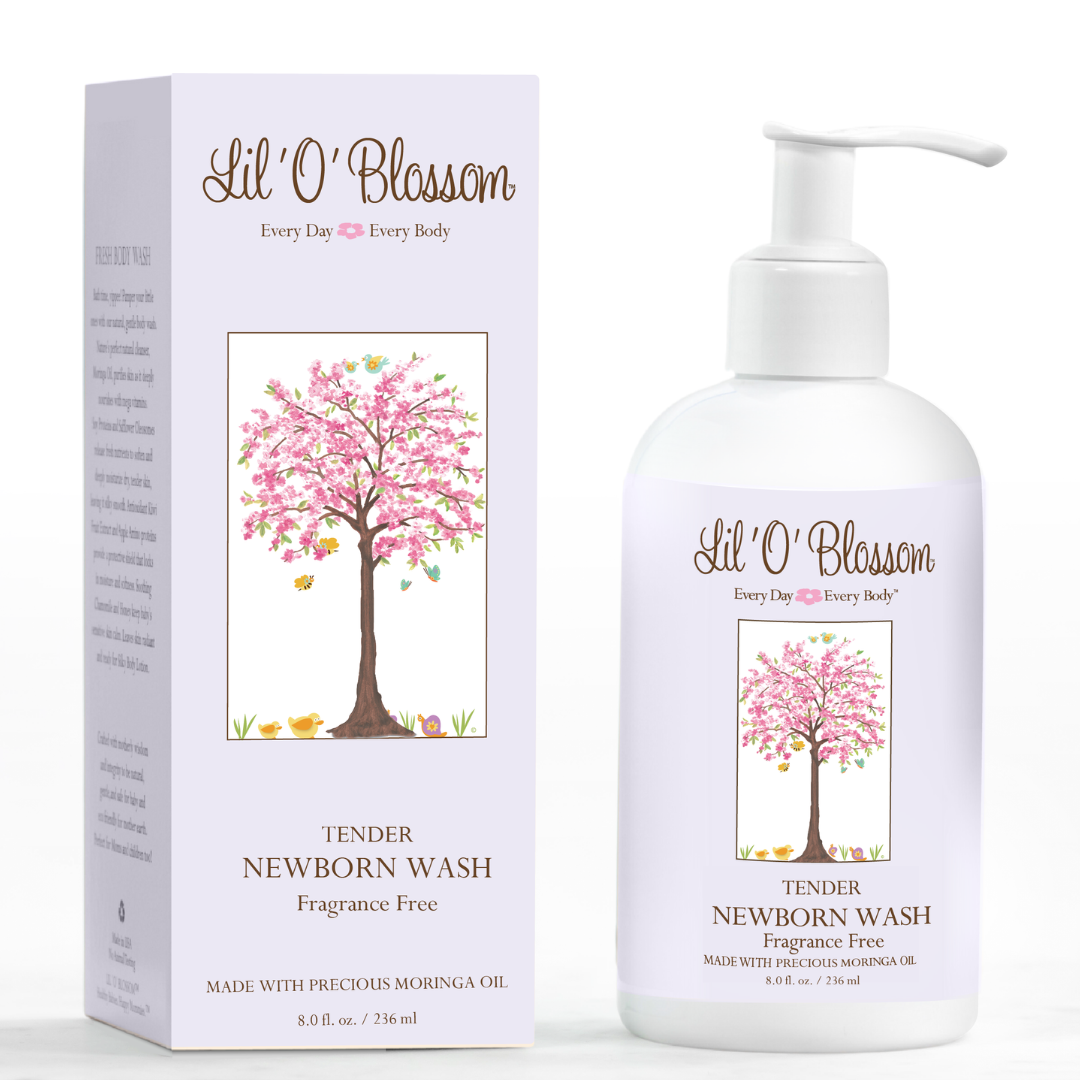 TENDER NEWBORN WASH FRAGRANCE FREE