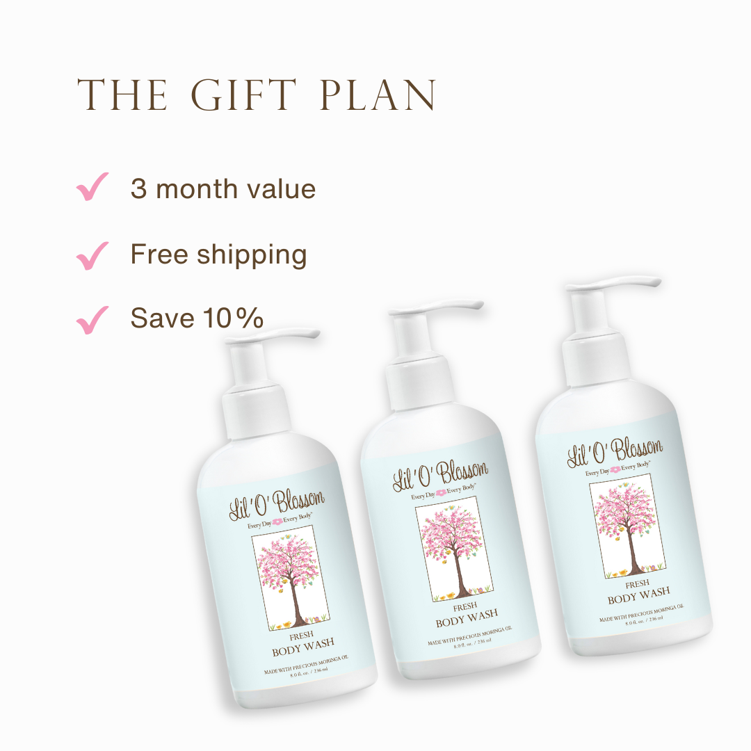 FRESH BODY WASH- &quot;3-6-9 Month Gift Plan&quot;