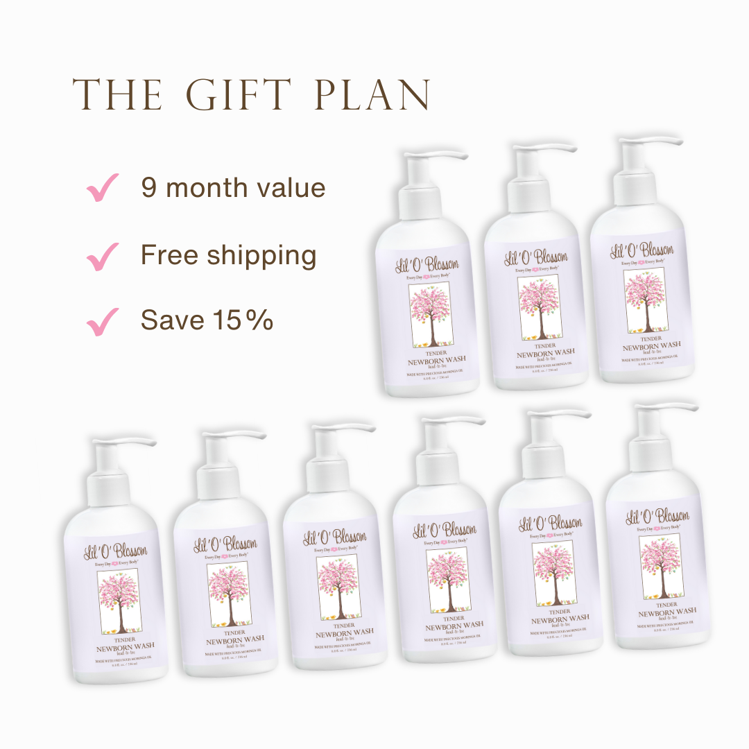 TENDER NEWBORN WASH- &quot;3-6-9 Month Gift Plan&quot;