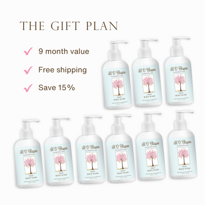 FRESH BODY WASH- &quot;3-6-9 Month Gift Plan&quot;