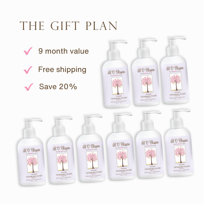 TENDER NEWBORN WASH- "3-6-9 Month Gift Plan"